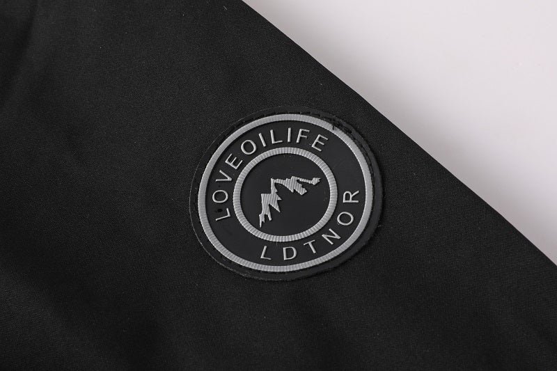 Men's Fashion Casual Windbreaker Jacket, Spring and Autumn Outdoor Lightweight Jacket