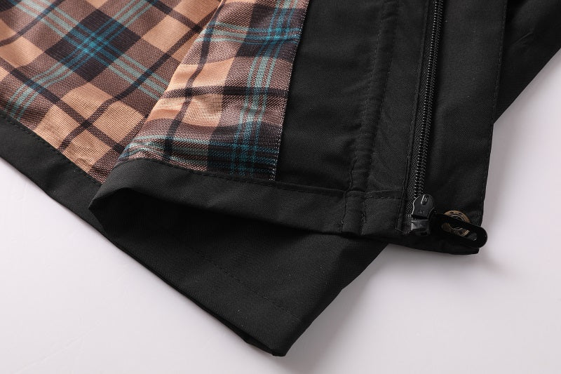 Men's Fashion Casual Windbreaker Jacket, Spring and Autumn Outdoor Lightweight Jacket