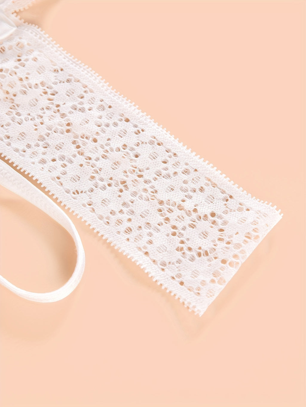 Women's Sexy Lace Underwear - Breathable Low-Rise Seamless Hip Lift Panties with Cross-Back Bow & Semi-Sheer Panels, V-String Triangle Cut - Comfortable Everyday & Special Occasion Lingerie (Hand Washable)