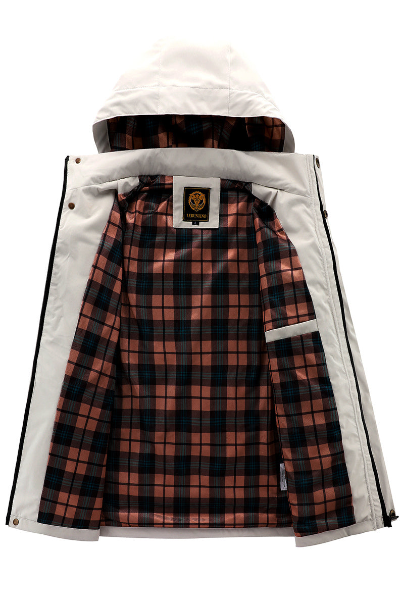 Men's Fashion Casual Windbreaker Jacket, Spring and Autumn Outdoor Lightweight Jacket